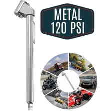 Metal Kasalı 120 Psi Lastik Hava Ölçme Saati
