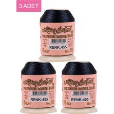 MidasTech 3 Adet Altınbaşak Oya ve Dantel Ipi 20 gr - Royaleks - No: 455 Nemere