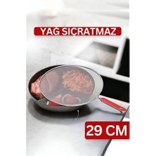 Flou Kızartma Yağ Sıçratmaz ve Un Eleği