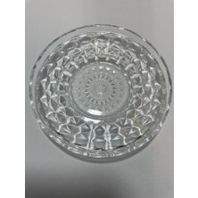 MidasTech Alin Adela 6'lı Cam Çay Tabağı Çay Tabak Altlığı ROYALEKS-RYG8030 Nemere