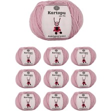 MidasTech 10 Adet Amigurumi El Örgü Ipi 50GR 768 Nemere