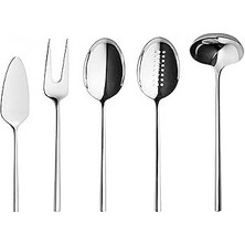 Indispensablely , 1001 5 Parça Servis Takımı, 500.01.01.6081, Standart, Inox