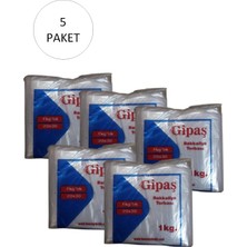 MidasTech Bakkaliye Naylon Torba 1'kg Lık 20X30 cm 5 Paket (Takriben 1.800 Adet) Nemere