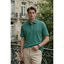 Damga Erkek Elite Comfort Mint Polo Yaka Tişört