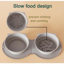 Nexgen Mikopet Katlanabilir Ikili Mama ve Su Kabı