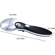 Fırsatkolik Kontrolü Için 10X 20X,2LED Işıklı El Büyüteç