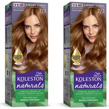 MidasTech Naturals Saç Boyası Karamel Kumral 7/3 2x Paket Nemere