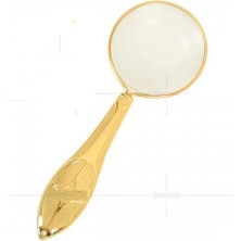 Fırsatkolik Altın Renkli 5X45MM Zarif Işlemeli Özel Tasarlanmış Hediye BÜYÜTEÇMG181557