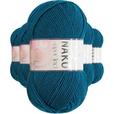 MidasTech 5 Adet Süper Inci El Örgü Ipi 100 gr Şelale 2273 Nemere