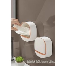 Tasarım Obje 2 Li Sabunluk - Kendinden Yapışkanlı Sabunluk