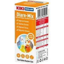 Kiki Excellent Diare Mix Kuşlar Için Bağışıklık ve Sindirim Sistemi Destekleyici Sıvı Damla 25 ml