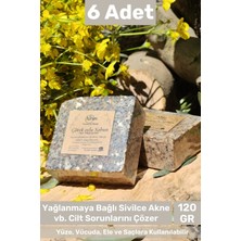 Carlburn #sabun %100 Doğal Güzel Kokulu El Yüz Saç Cilt Vücut Orijinal Çörek Otlu Sabunu 120G - 6 Adet