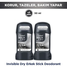 Dove Men +Care Erkek Stick Deodorant Invisible Dry 50 ml X2
