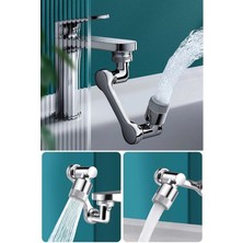MidasTech Mutfak Banyo Musluk Başlığı 180 Derece Dönebilen Fonksiyonel Evrense Nemere