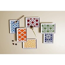 Indispensablely Porland Morocco 6lı Pasta Takımı 18X13CM