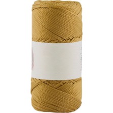 Popüler Sepet Makrome Ipi 3mm Polyester Hardal