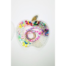 MidasTech Hobi Takı Tasarım Seti Boncuk Harf Gülen Surat Temalı Klipsli Full Set Nemere