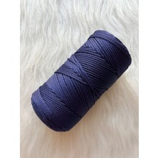 Popüler Sepet Makrome Ipi 3mm Polyester Lacivert