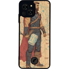 Reeder S23 Pro Max Uyumlu Thor Tasarımlı Glossy Premium Kılıf