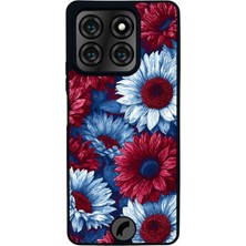 BG AKSESUAR Reeder S71 Uyumlu Cicek Tasarımlı Glossy Premium Kılıf