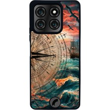 Reeder S71 Uyumlu Pusula Tasarımlı Glossy Premium Kılıf