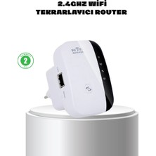 Renklime Wifi Sinyal Güçlendirici 2.4g Repeater Yüksek Çekim Kapasiteli