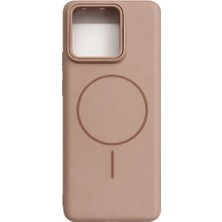 Vissona Mi 13 Uyumlu Kamera Çıkıntılı Magsafe Wireless Şarj Özellikli Sert Sararmaz Silikon Kılıf