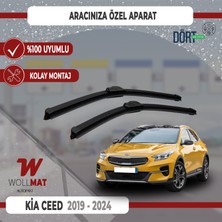 Wollmat Kia x Ceed Silecek 2019 2024 Silecek Takımı Araca Özel
