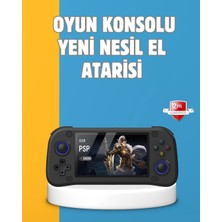 Renklime Taşınabilir El Tipi Oyun Konsolu Çoklu Emülatör Destekli 64GB