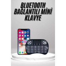 Renklime Kablosuz Türkçe Q Klavye Rgb Işıklı Televizyon Ps3 Dokunmatik Mouse