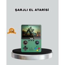 Renklime Retro Taşınabilir Konsol 3.5 IPS Ekran Ergonomik Çift Lr Kontrollü