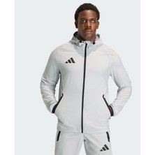 Adidas Tiro Travel Erkek Gri Rüzgarlık KD3336