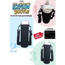 Stanley MELA FİSH The Aerolight Iceflow Bottle 24 Oz 0.70 Litre Termos Kılıfı ve Omuz Askısı