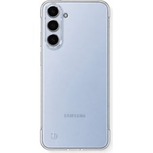 Vissona Samsung Galaxy S23 Fe Uyumlu Kamera Korumalı Yanları Açık Sararmaz Sert Mika Şeffaf Kılıf