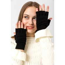 Saria Moda Unisex Dokuma Basic Kısa Eldiven