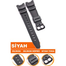  casio sgw100 saat uyumlu silikon saat kordonu kayışı cs