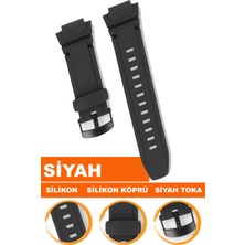  casio w213 saat uyumlu silikon saat kordonu kayışı cs