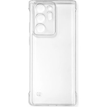 Vissona Samsung Galaxy Note 20 Ultra 5g Uyumlu Kamera Korumalı Yanları Açık Sararmaz Sert Mika Şeffaf Kılıf
