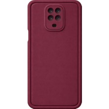 Vissona Mi Redmi Note 9s-Redmi Note 9 Pro - Redmi Note 9 Pro Max Uyumlu Kamera Çıkıntılı Mat Silikon Telefon Kılıfı