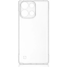 Vissona Redmi Note 13 Pro 4g Uyumlu Kamera Korumalı Yanları Açık Sararmaz Sert Mika Şeffaf Kılıf