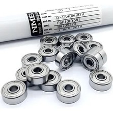 R-166 Minyatür Rulman Zz Ss 4763 B Zz Paslanmaz Metal Kapaklı (4,762X9,525X3,175) 50.000 Devir Nmb 10 Adet