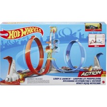  mattel grw39 hotwheels dikey uçuş heyecanı yarış o