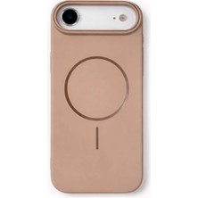 Vissona iPhone 17 Air Uyumlu Kamera Çıkıntılı Magsafe Wireless Şarj Özellikli Sert Sararmaz Silikon Kılıf