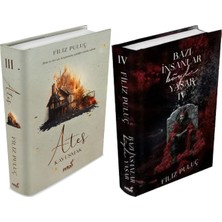 İndigo Kitap Ateş 3 Kavuşmak Ciltli ve Bazı Insanlar Böyle Yaşar 4 Ciltli (Filiz Puluç) 2'li Set