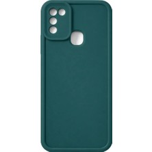 Vissona Infinix Hot 11 Play Hot 10 Play Hot 9 Play Uyumlu Kamera Çıkıntılı Mat Silikon Telefon Kılıfı