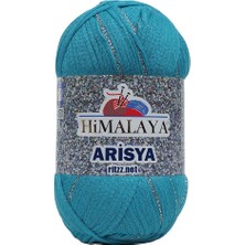 Himalaya Arisya 27-10 Turkuaz Şerit Simli