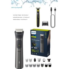 Philips Saç, Sakal ve Vücudu Tek Setle Şekillendir + Yüz Şekilendirici