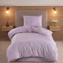 Pamuksu Markalı Etnik Desenli Tek Kişilik Nevresim Takımı | 3 Lastikli Çarşaf Seçeneği | 100% Pamuk -Kutulu