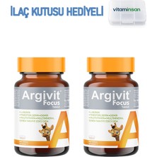 Argivit Focus 30 Tablet 2 Adet (Ilaç Kutusu Hediyeli)