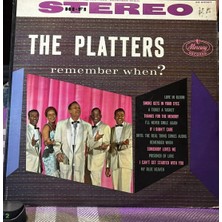 Plakantik The Platters - Remember When? | Mercury Records Stereo Vinyl Lp | Vintage Us Press